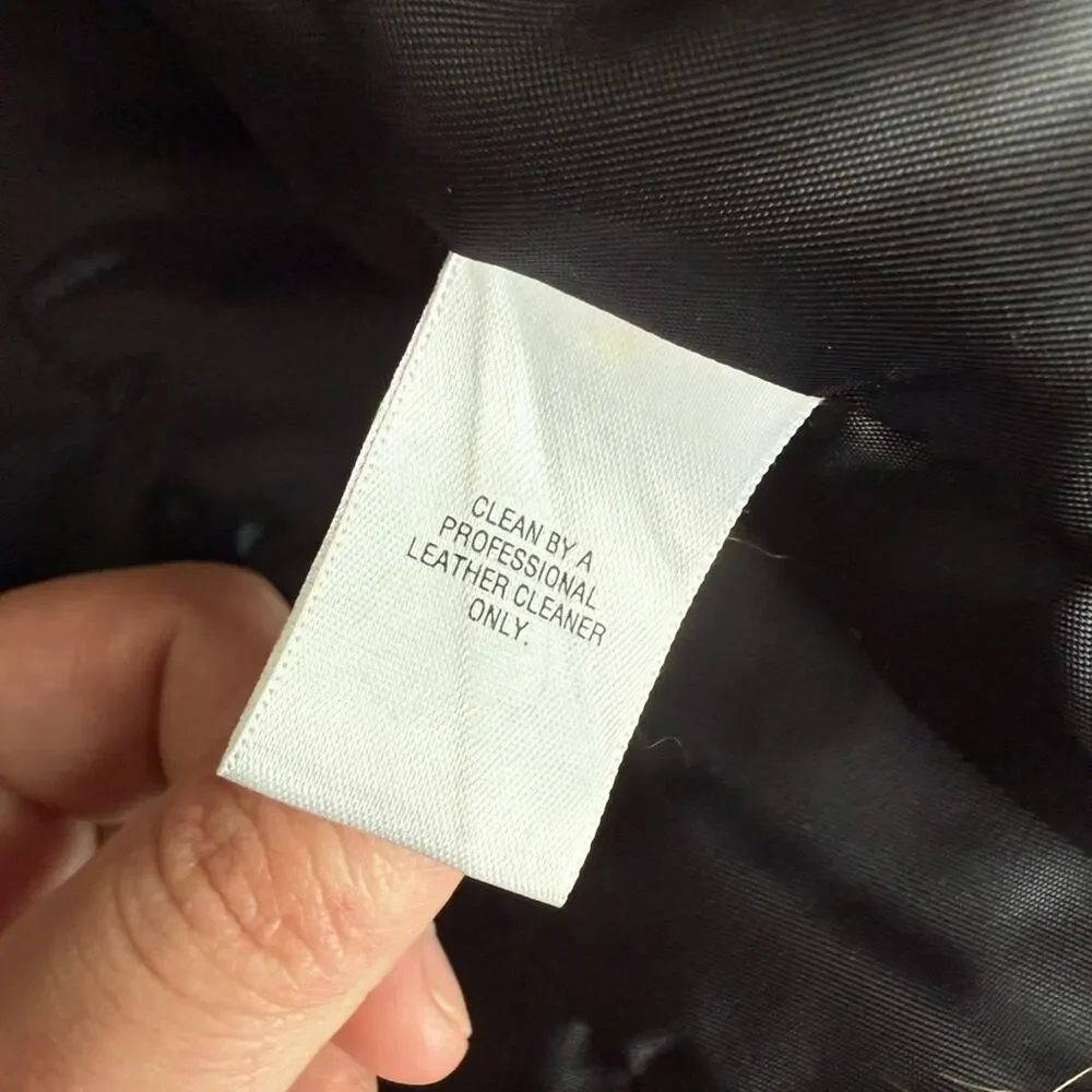 Covington black leather